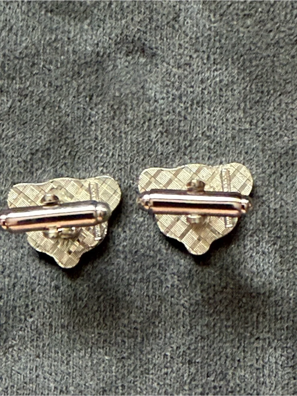 Chicago Cubs Cubby Bear Stainless Steel Cufflinks